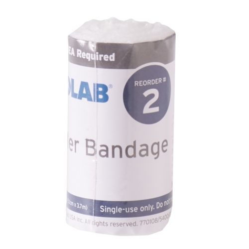 Ecolab® Roller Bandage, Sterile, 2" x 4 Yards 50225-01-29 Reorder No. 2
